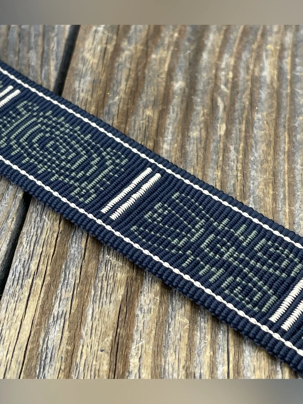 Bison Designs Belt Casual Guatemala Heather Webbing All Over Print Size Lrg 46